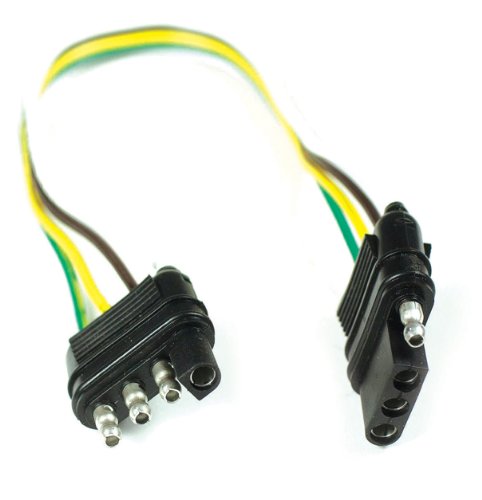 Husky 30312 4-Way Flat Type Connector With 12'' Loop