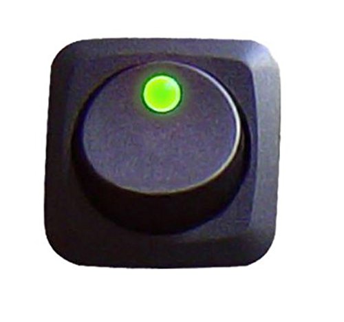 Hella H61923001 Spst Led Green Rocker Switch