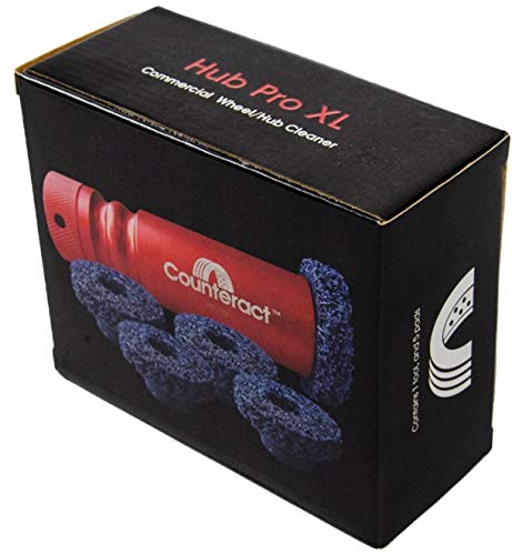 Counteract Hbctk-22 Hub Pro Xl Kit - Hub/Wheel Cleaning Tool For Commercial Truck, Bus, Rv, Trailer