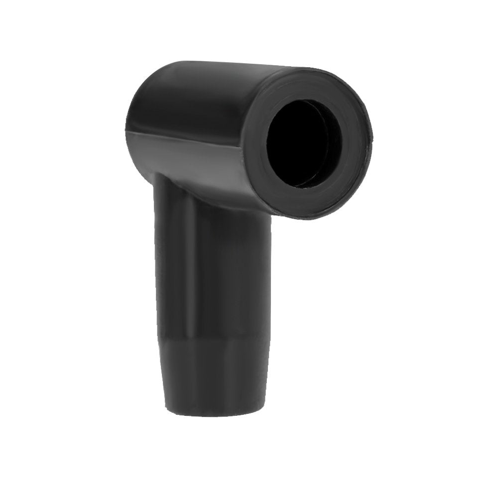 Anxingo 8 Set Hei Style Spark Plug Boot Terminal Kit Distributor Ignition Boot 90 Degree Connector Spark Plug Ignition Wire