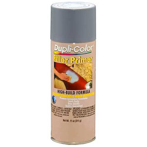 Dupli-Color Filler Primer Gray 11 Oz. Aerosol - Lot Of 6