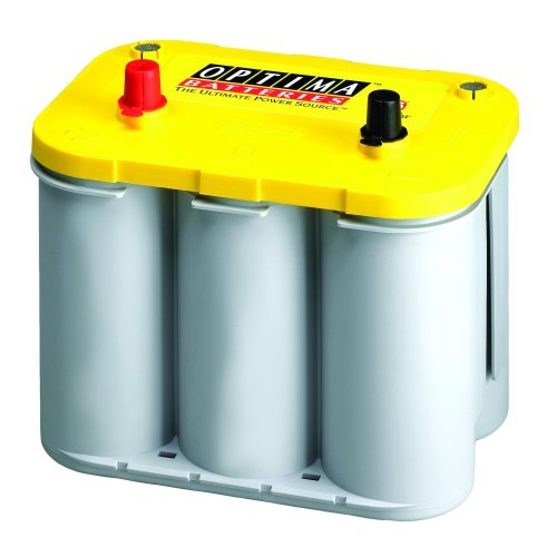 Optima Batteries High Performance D34 Yellowtop Dual Purpose Sealed Agm Car, Truck And Suv Battery, 750 Cca, Maintenance Free, Versitile Mounting