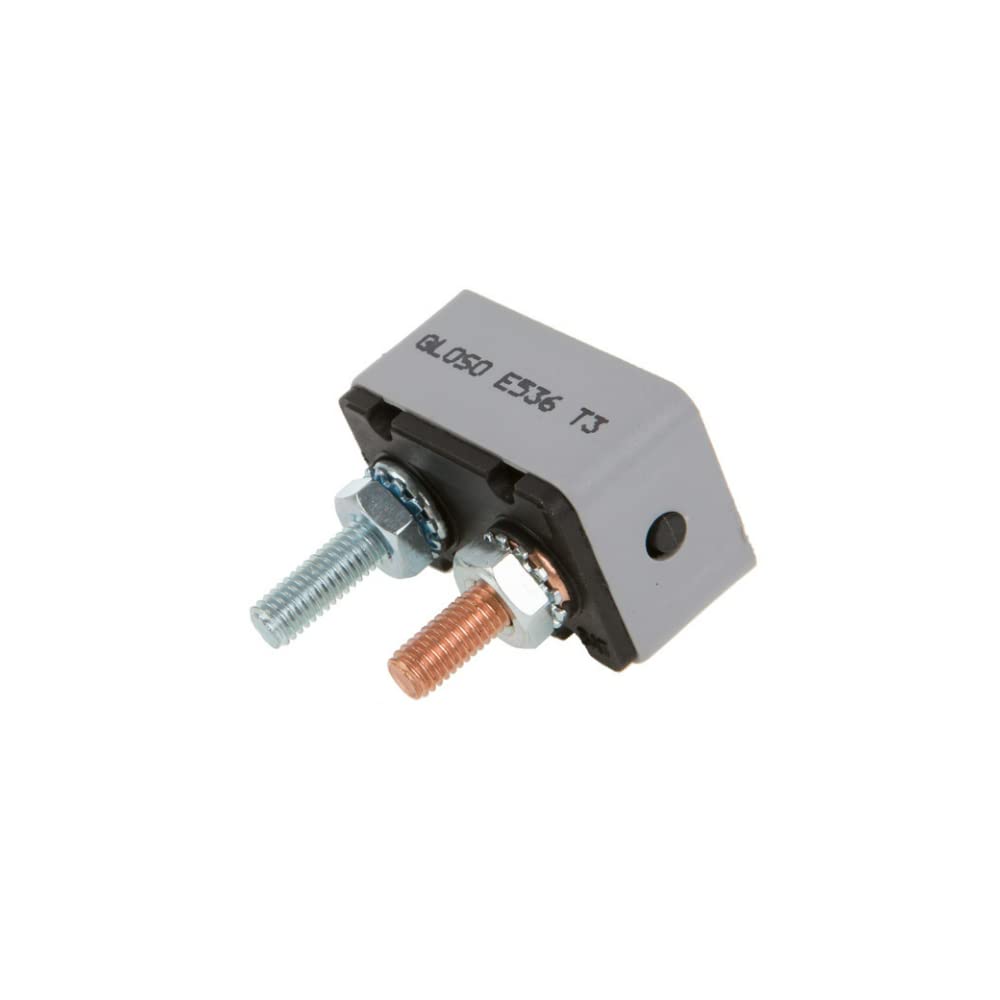 Gloso Stud Type Circuit Breakers, No Bracket, Manual Reset (T3) - 1 Pack (30A) E536