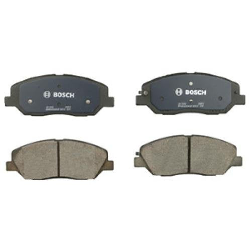 BOSCH BC1202 QuietCast Premium Ceramic Disc Brake Pad Set - Compatible with Select Hyundai Entourage, Santa Fe, Santa Fe XL; Kia