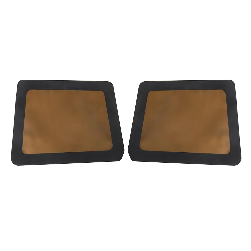 WIKIBB Air Vent Cover for Polaris Ranger 1000 900 Crew XP,2 PCS Frog Skin Mesh Sticks Air Flow Vent Grille Protection Anti-Block