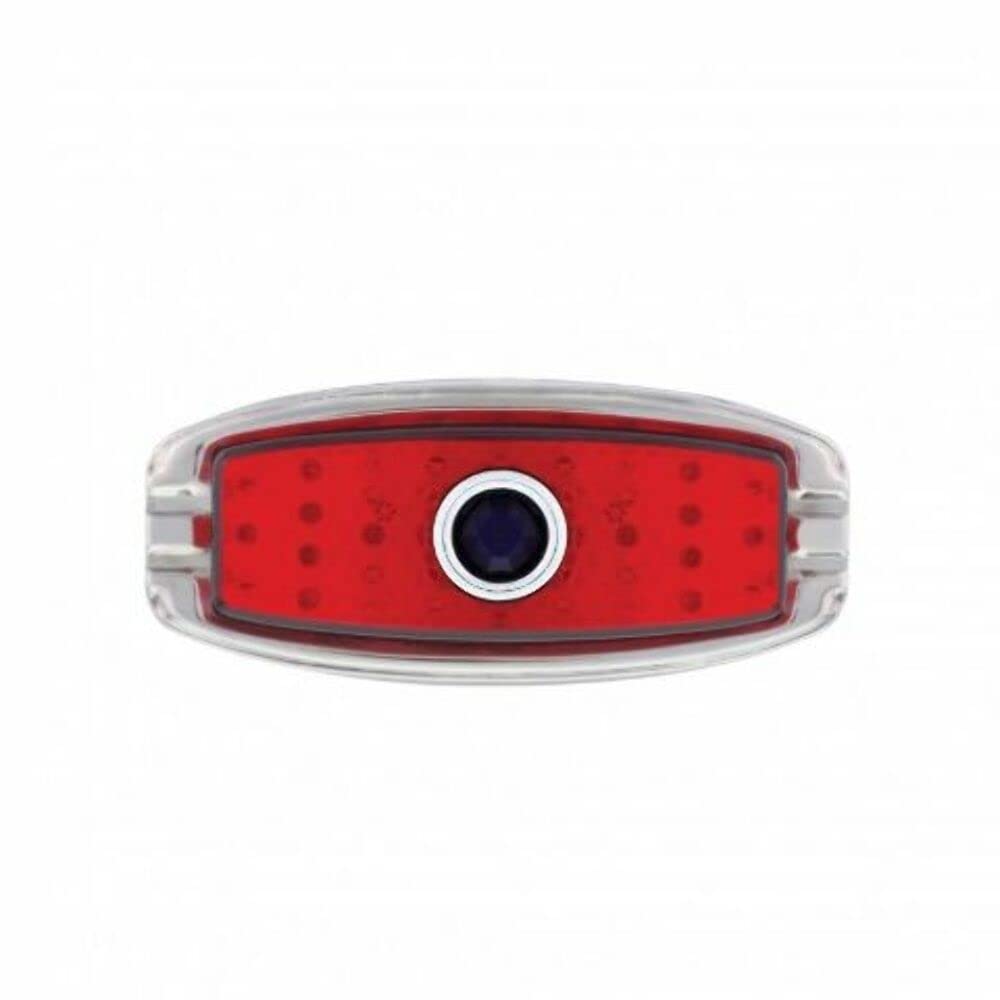 United Pacific Tail Light, 39 LED with Flush Mount Bezel, Red, for 1941-1948 Chevy Car