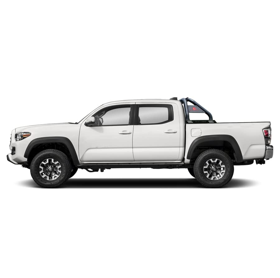 Black Horse Off Road Classic Roll Bar Black Compatible With 2005-2023 Toyota Tacoma-Rb006Bk