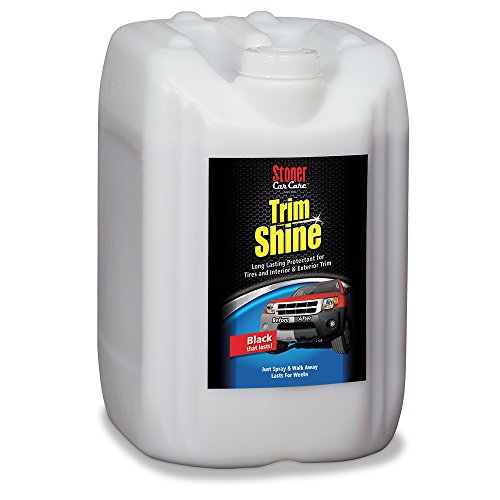 Stoner Car Care 91069 5-Gallon Trim Shine Protectant Restores Dull Or Faded Interior And Exterior Plastic Vinyl And Rubber