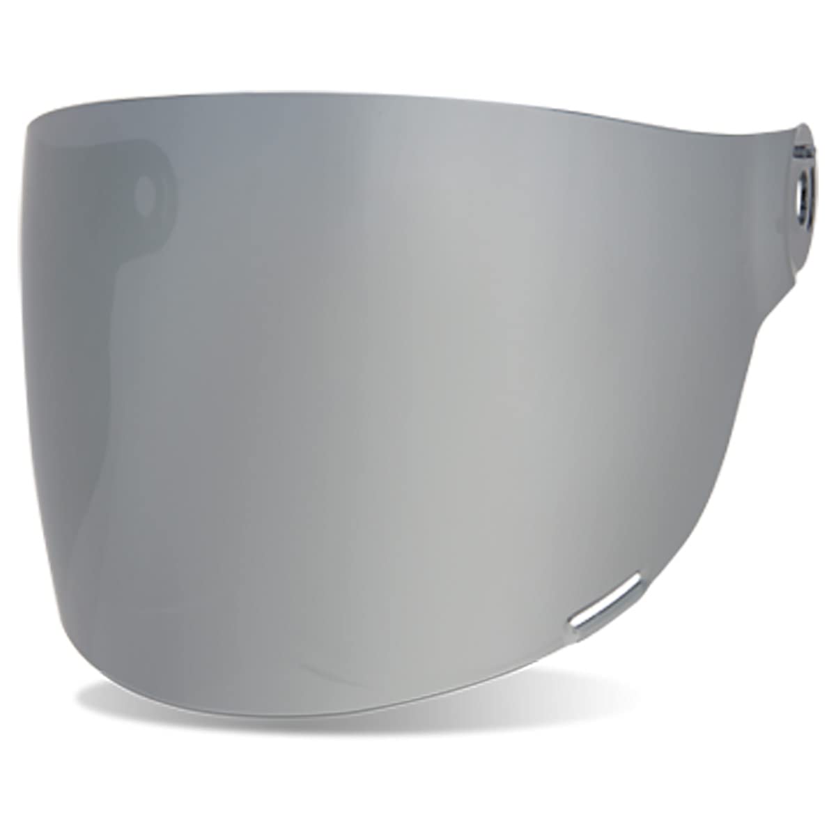 Bell Bullitt Flat Face Shield (Black Tab) (Silver Iridium)
