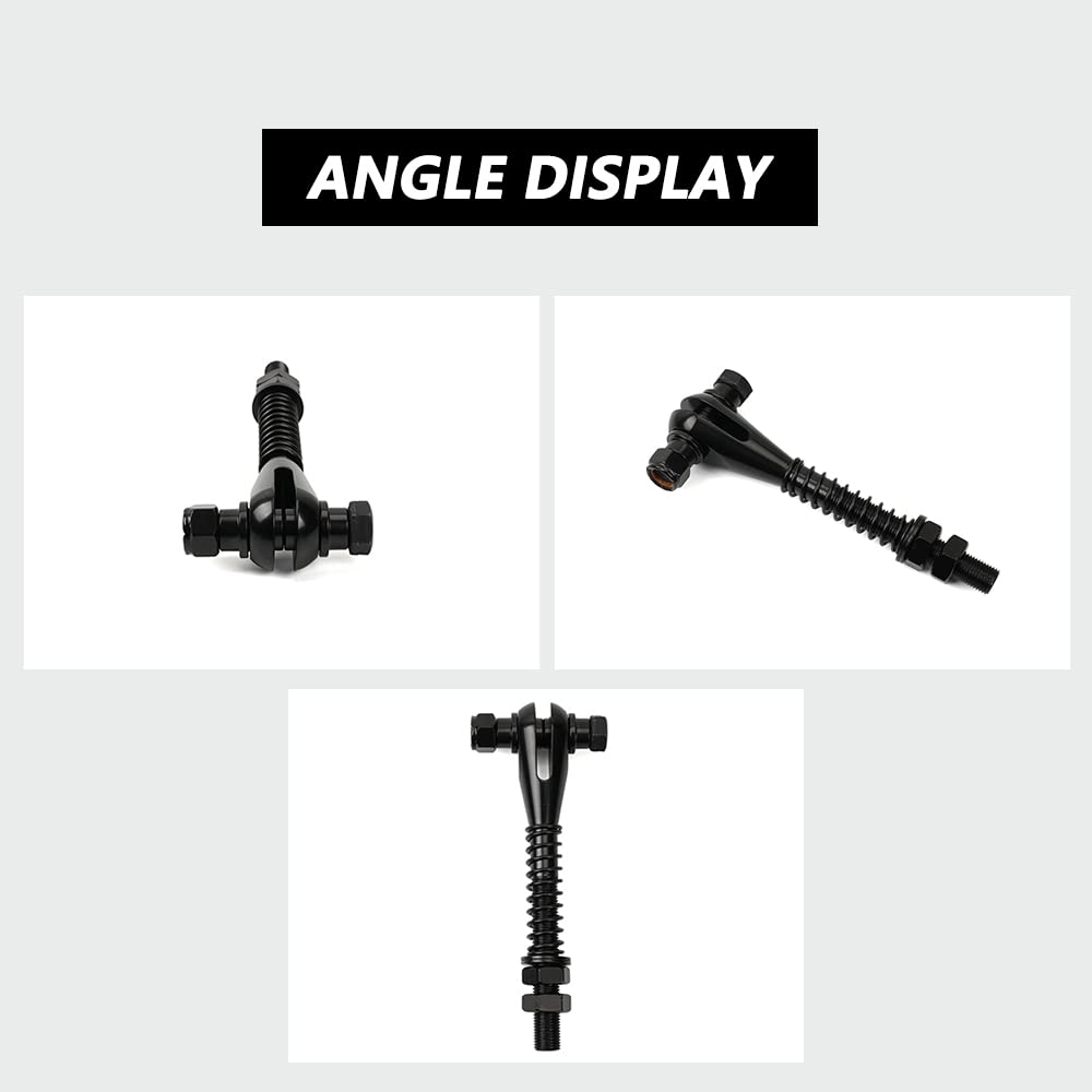 Rastp Limit Strap Clevis, Adjustable Limit Strap Clevis, Applications For 1, 2 Or 3 Limiting Straps(Style A-Black)