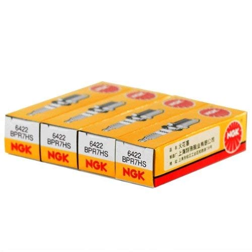 4X Ngk Bpr7Hs Spark Plugs (6422) (Ngk6422X4)