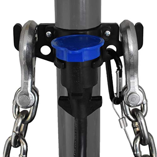 Gr Innovations Hitchboss - Towing Organizer For Manual/Electric 2? & 2 ?? Trailer Hitch - Easy Install Rv Accessories - Side Hoo