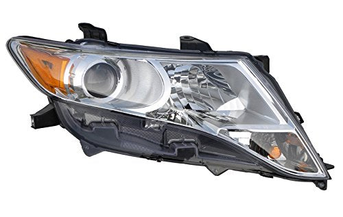 Trq Driver & Passenger Side Headlight Assembly Set Headlights Driver & Passenger Side Compatible With 2009-2015 Toyota Venza To2