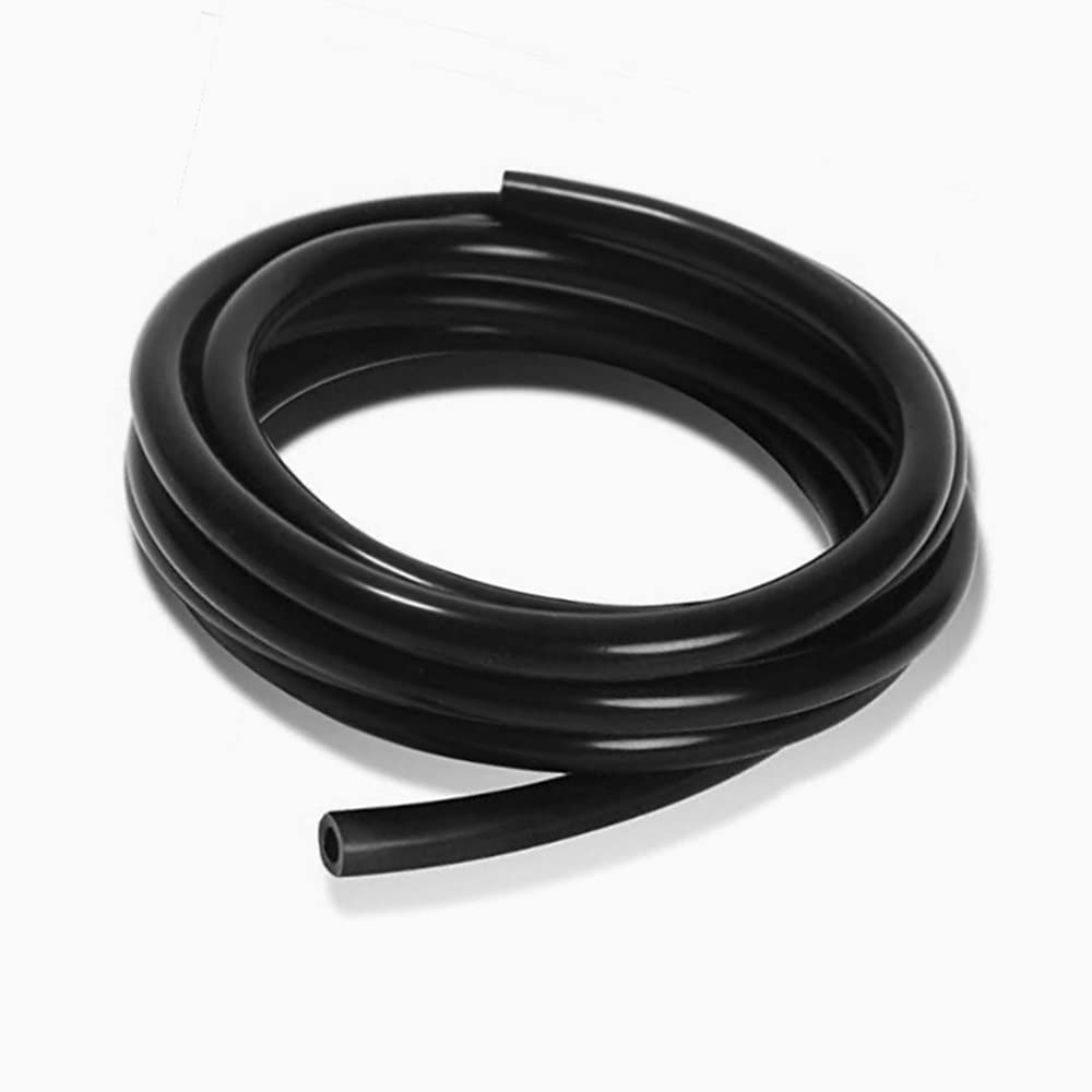 Aotokoop High Performance Silicone Vacuum Tubing Hose, Id 6Mm (1/4 Inch), Od 11Mm (0.43'' Inch), 5 Feet Per Reel (1.5 Meter), 60