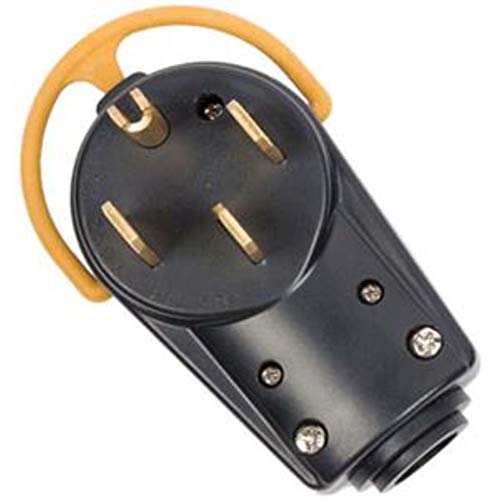 Arcon 19186 Cul Listed Replacement Generator Power Plug, 50-Amp
