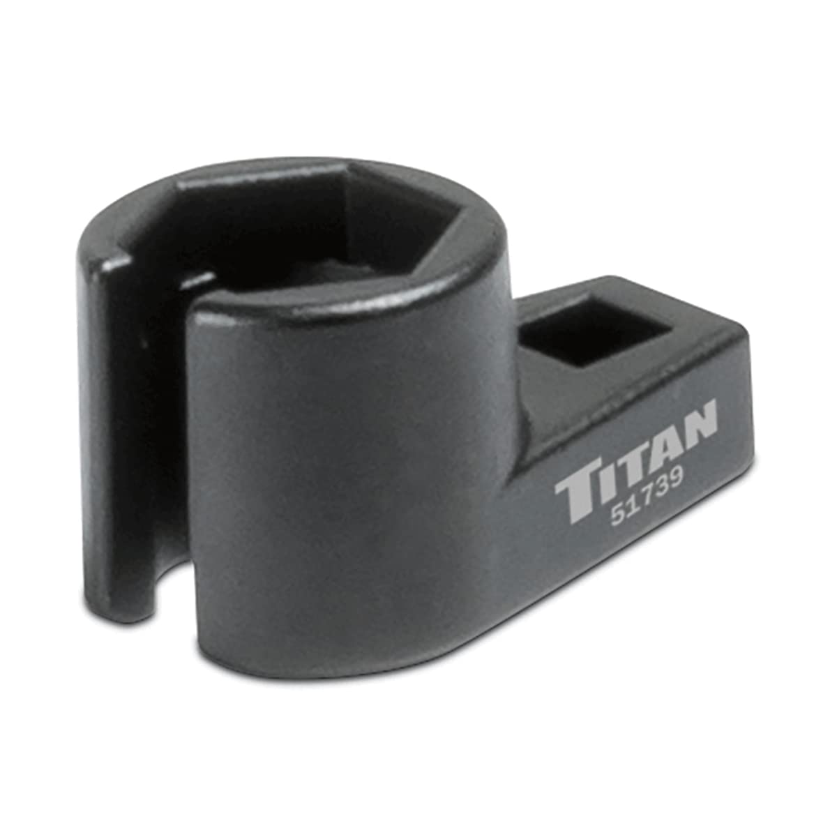 Titan 51739 Offset Oxygen Sensor Socket - 7/8&quot; (22mm)