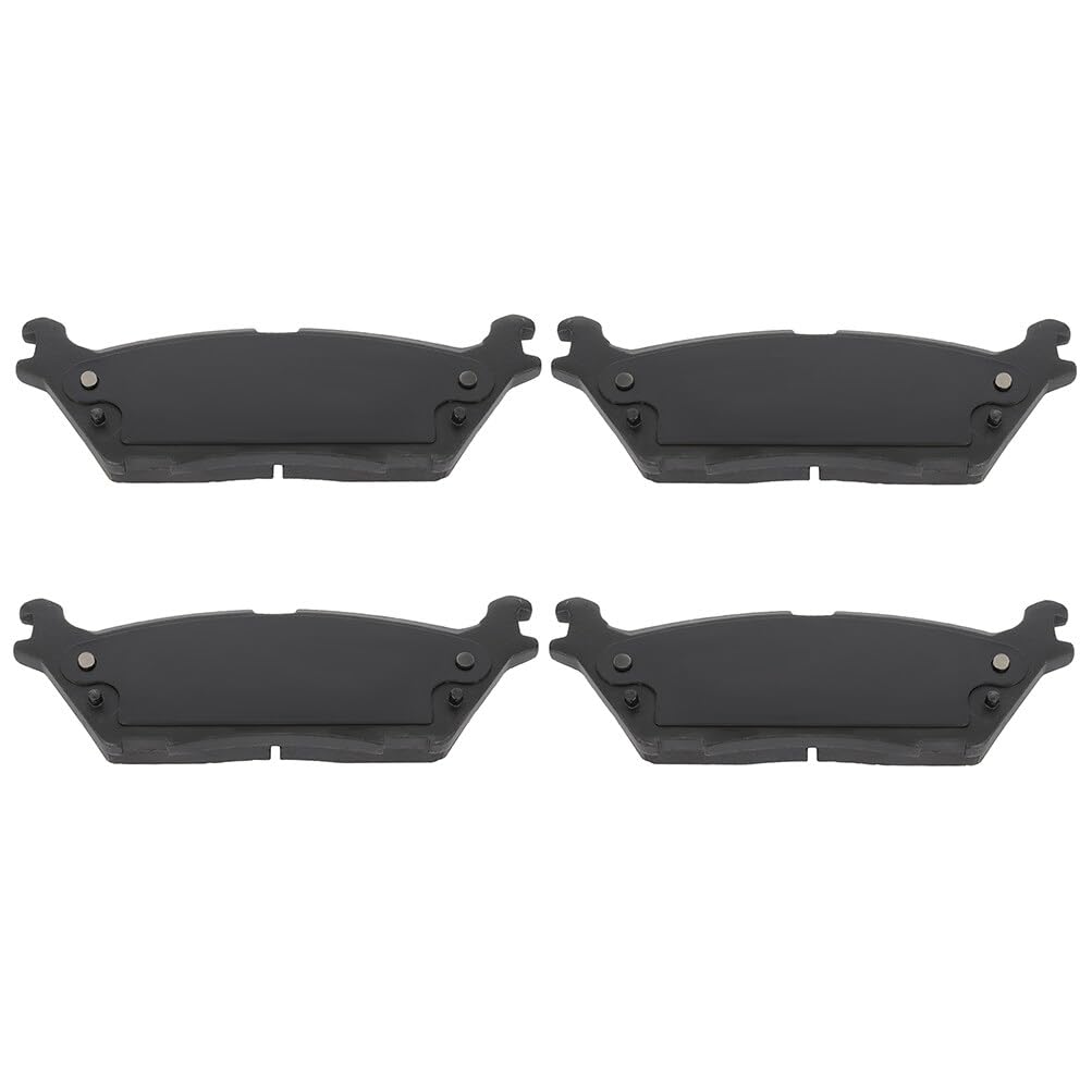 Eccpp D1790-9018 Rear Ceramic Disc Brake Pad Set Fit For Ford For Expedition 2018-2019,For Ford For F-150 2015-2019,For Lincoln