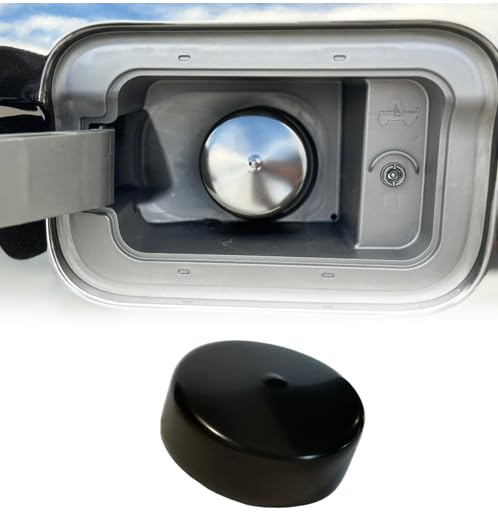 Cap & Shield 2.5Inch Id, Capless Gas Cap Dirt, Water & Dust Cover Compatible With Jeep, Dodge, Ram, And Select Ford, Chrysler & 