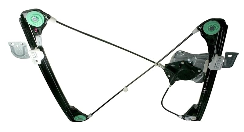 Trq Front Power Window Regulator Set Compatible With 1999-2004 Oldsmobile Alero 1999-2005 Pontiac Grand Am