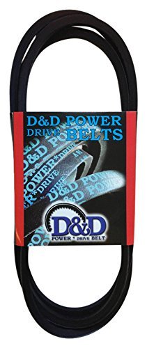 D&D Powerdrive 12X900 Metric Standard Replacement Belt, A/4L, 1 -Band, 36'' Length, Rubber