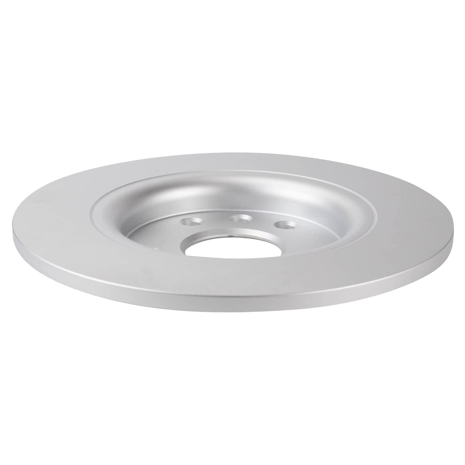 Trq Rear Posi Ceramic Disc Brake Pad & Coated Rotor Kit Compatible With Chrysler Pacifica