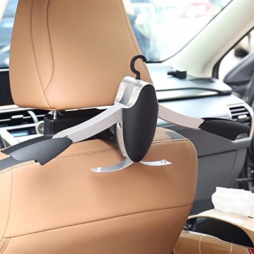 Marrone Car Accessories Interior Back Seat Organizer Travel Vehicle Expandable Clothes Coat Hanger Car Coat Hanger Back Seat Hoo