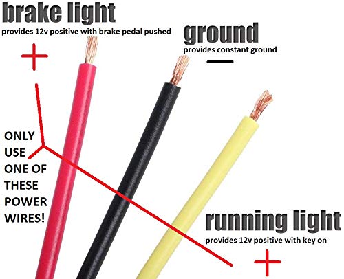 Muzzys (Set Of Two) Tail Light Whip Power Harness Adapter Pigtail Jumper Fits: 2014-2023 Polaris General Rzr 900 1000 Xp Turbo Rs1 S Trail Etc. For Powering Led Whips Brake Lights License Plate Lights