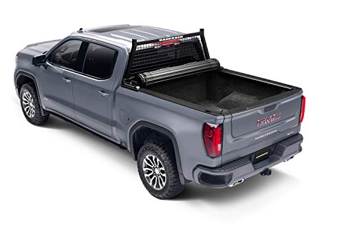 Realtruck Backrack Safety Rack Frame Only | Black, No Drill | 10700 | Fits 1999-2025 Ford F-250/F-350; 1999-2020 Ford F-450; 2017-2020 Ford F-550