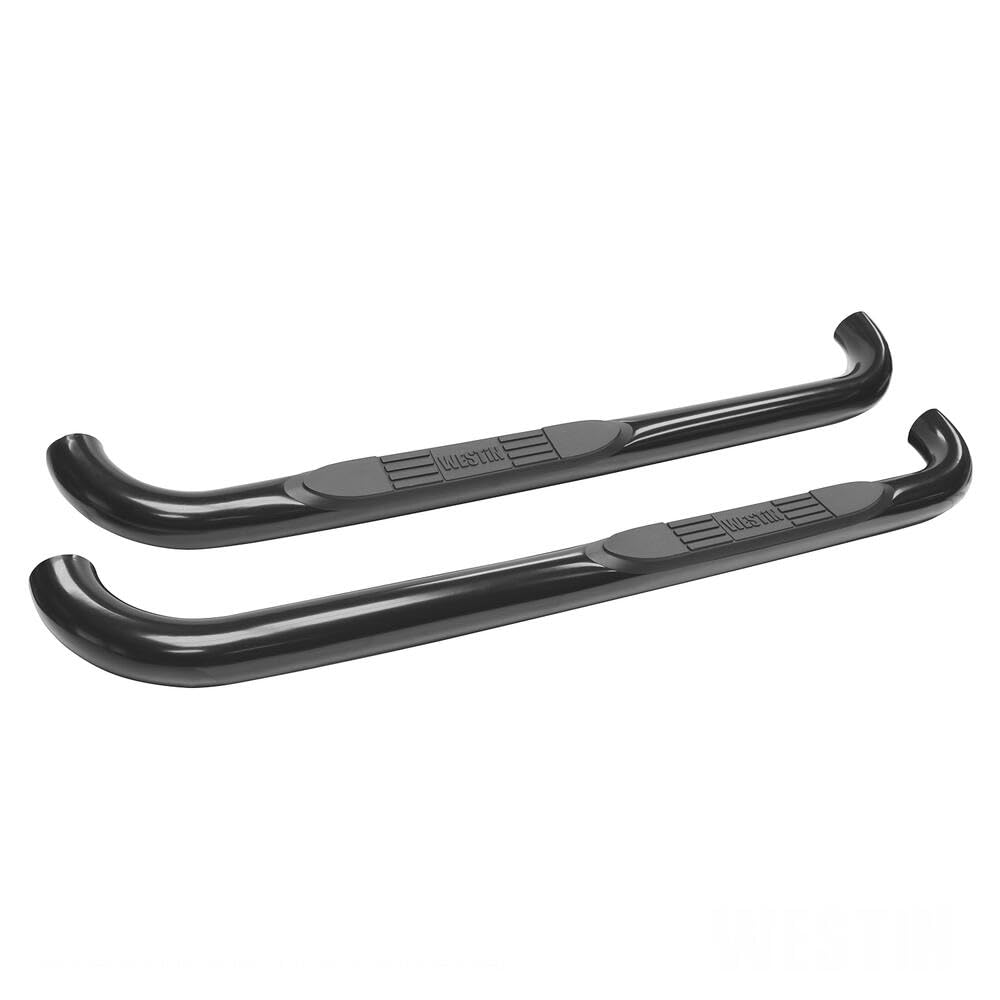 Westin 23-3545 E-Series 3 Round Nerf Bars fits 2009-2018 Ram 1500 2019-2023 Ram 1500 Classic 2010-2024 Ram 2500 3500 Standard Ca