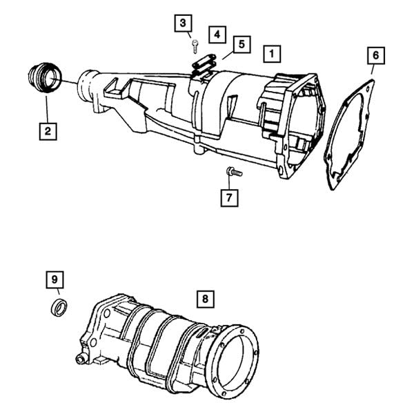 Mopar 5285 4126Aa, Auto Trans Extension Housing Seal