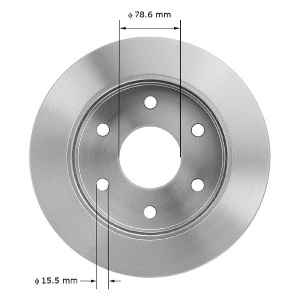 Bendix Premium Prt1453Fc Front Brake Rotor For Select Models Cadillac Escalade, Chevrolet Blazer, K1500, K1500 Suburban, K2500,