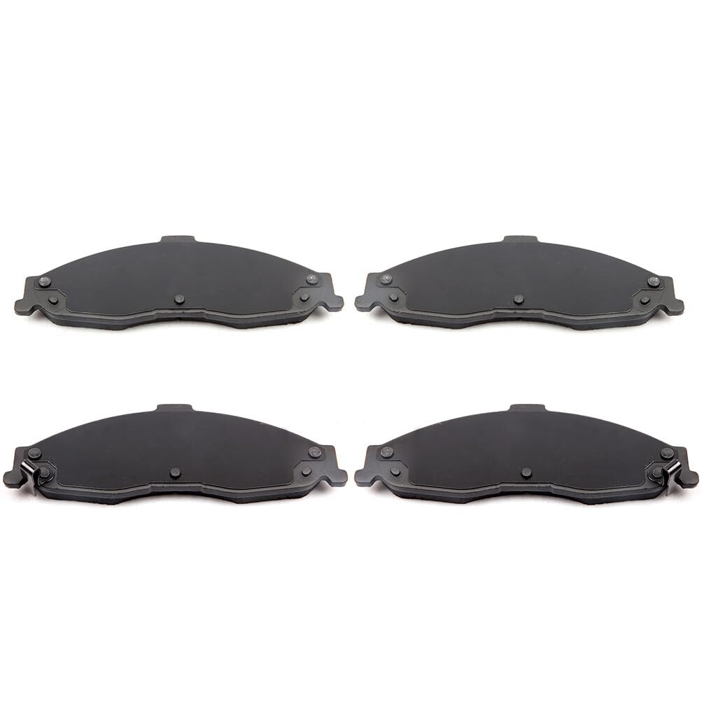 Automuto 4Pcs Front Ceramic Disc Brake Pads Set D749 For Chevrolet Camaro 1998-2002,For Pontiac Firebird 1998-2002