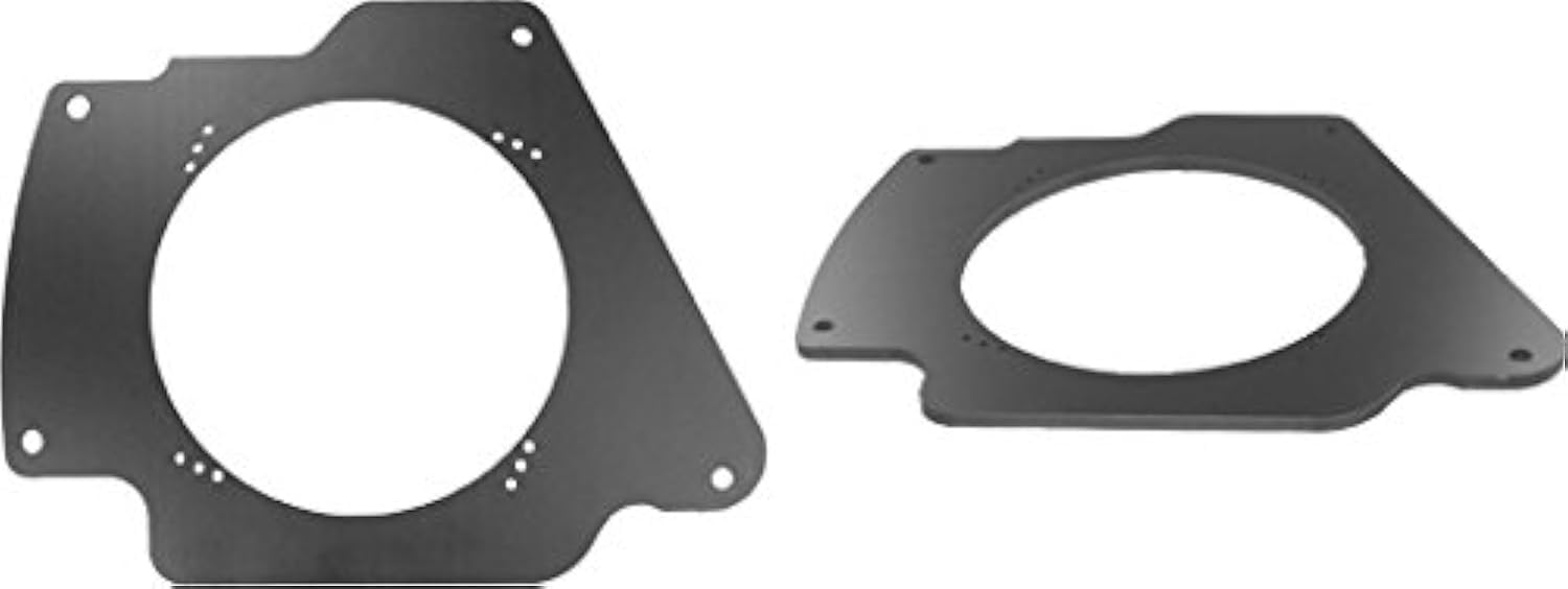 Front Door Speaker Adapter Spacer Rings -Fits 1989-1994 Nissan 240Sx Sak004_55-1 Pair