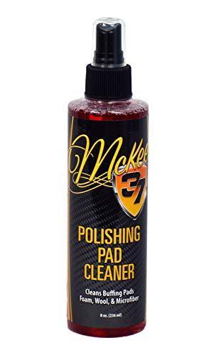 Mckee'S 37 Polishing Pad Cleaner (Foam, Wool, Microfiber Buffing Pad Cleaner), 8 Oz.