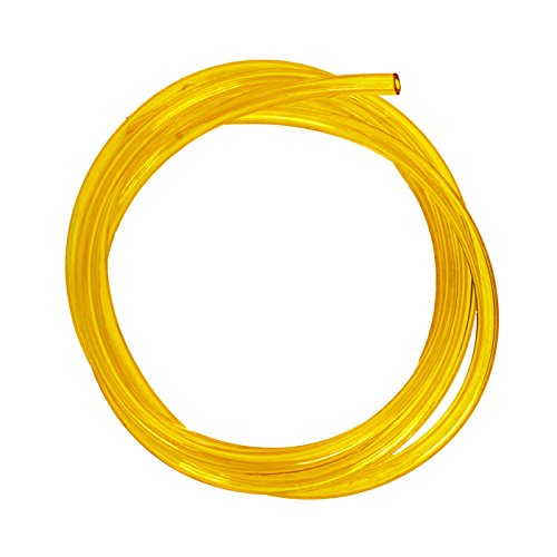 Outlaw Racing Or2096Y Polyurethane Carburetor Carb Vent Line Hose Tube Overflow Tubing - 5' Feet Long 1/8' Inch Inner Diameter - Motorcycle Atv Dirt Bike Snowmobile Pwc Jetski (Yellow)