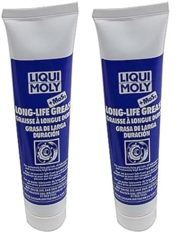 Liqui Moly Long-Life Grease + Mos2 | 100 G | Lithium Fat | Sku: 2003 (Pack Of 2)