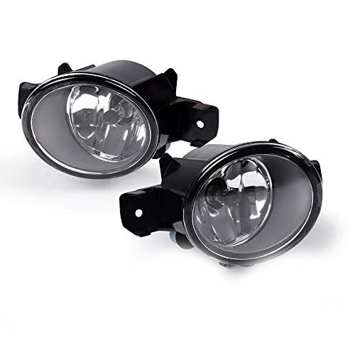G-Plus Bumper Fog Lights Driving Lamps Compatible With Nissan Sentra Maxima Altima Sedan Coupe Murano Versa/Infiniti G37 With H1