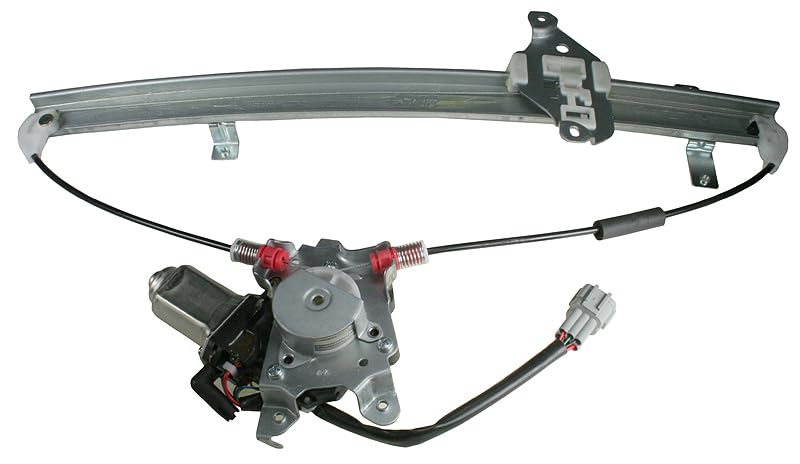 Trq Front Left Power Window Regulator & Motor Assembly Drivers Side Compatible With 2001-2003 Infiniti Qx4 2001-2004 Nissan Path