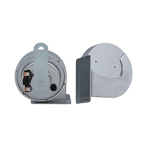 Hella 007728883 Chrome 12V Trumpet Horn Kit (Universal Fit)