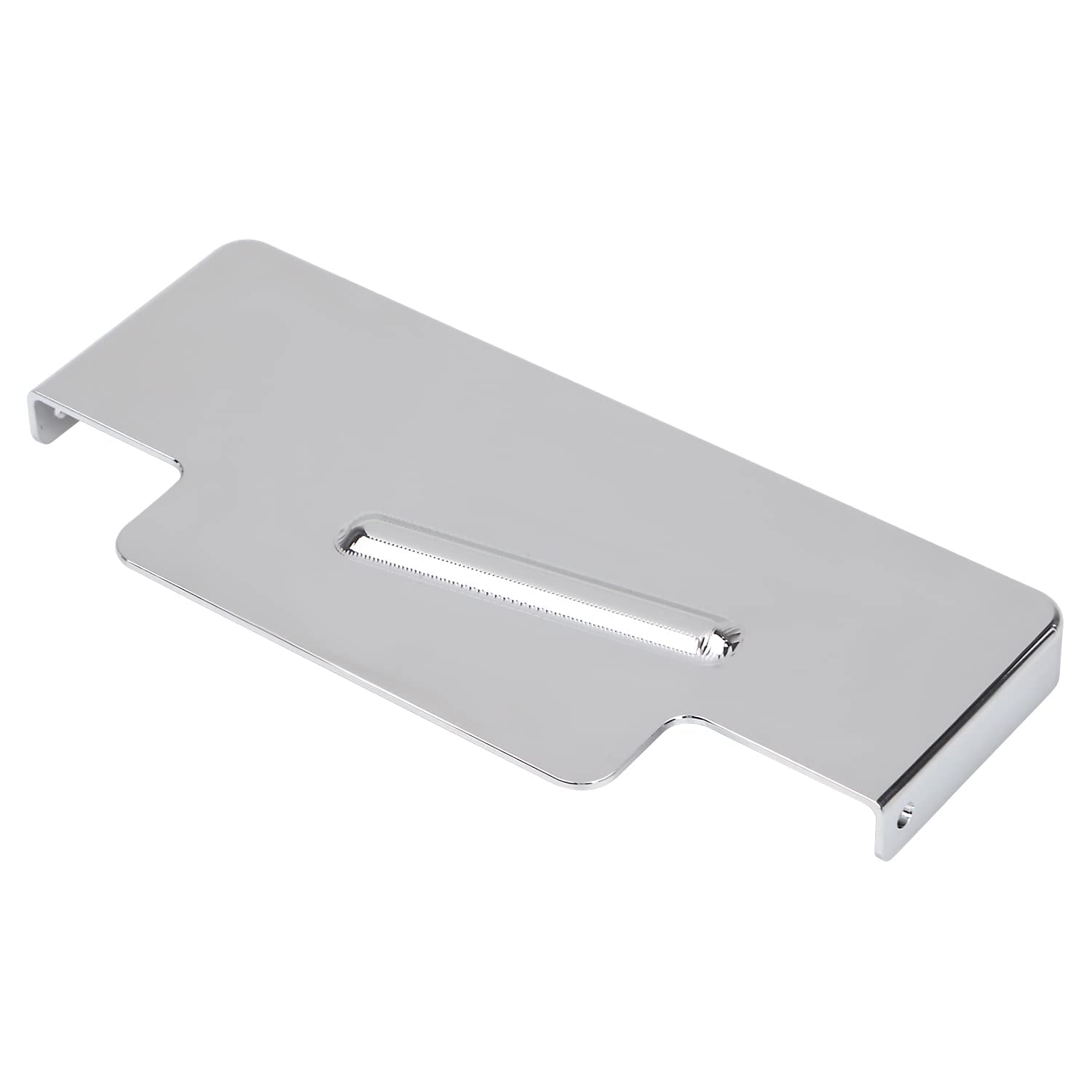 Bid4Ze Chrome Battery Top Cover Batteries Cover Kit Compatible With Harley Dyna Wide Glid Super Glide Low Rider Fxd Fxdl