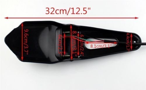 Taswk Rear Fender Led Brake Red Tail Light For Sharks Dirt Bike Motocross Xr Crf Klx Enduro Exc