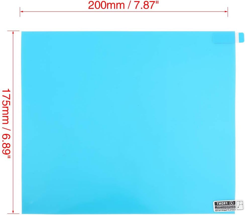 Unifizz 4pcs Car Rearview Mirror Film Rainproof Waterproof Mirror Film Anti Fog Clear Nano Coating Car Film for Car Rear View Mi