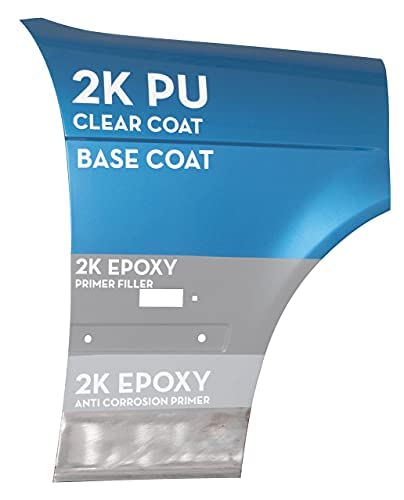 Car-Rep® 2K Polyurethane Clear Coat With Wise 2K Technology, High Gloss, Easy Application, Unlimted Pot Life, 11Oz Aerosol Can