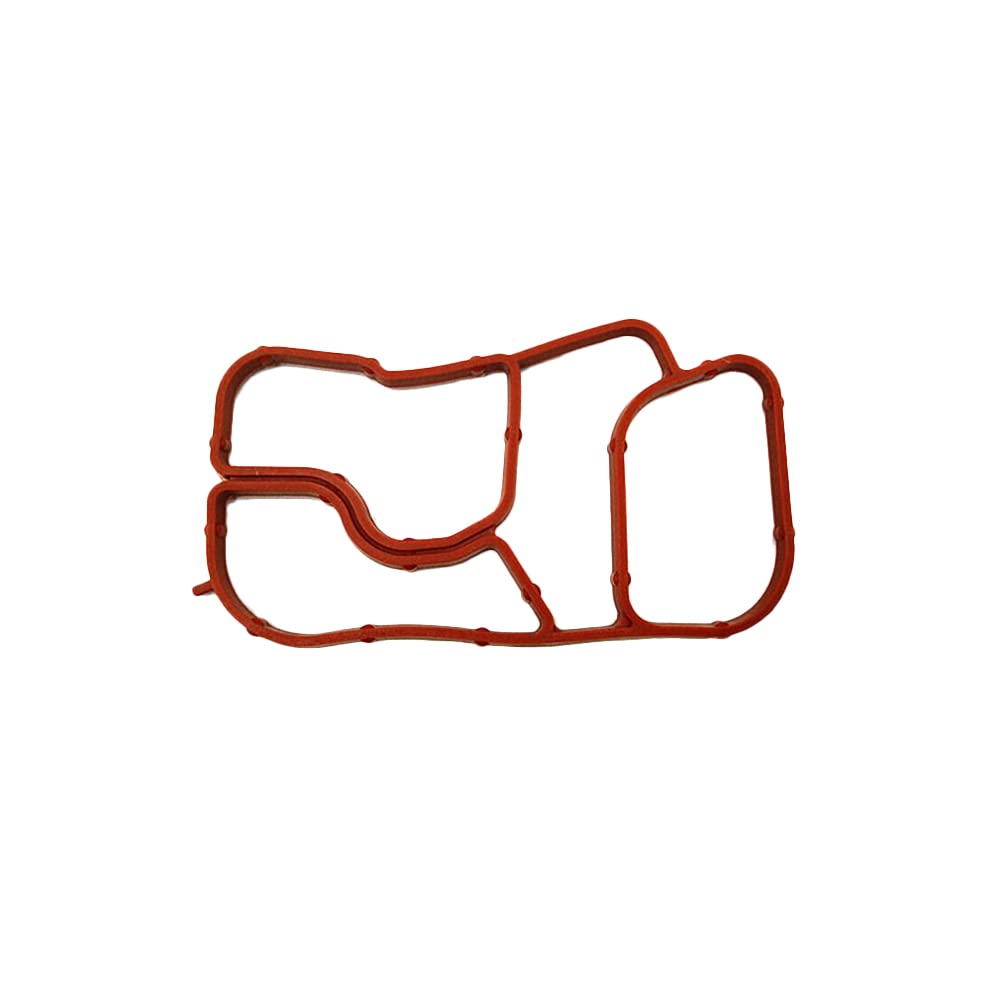 Ragbuscle 2Pcs 06J115441 06J117070, Engine Oil Cooler Gaskets, Compatible With Audi A3 A4 A4 Allroad A5 A6 Allroad Q3 Q5 S3 Tt, Compatible With Porsche Macan, Compatible With Vw