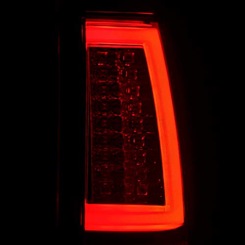 Akkon - For 2003-2006 Silverado 05-07 Silverado Hybrid Pickup Truck Red Clear V2 Led Tail Lights Brake Lamps Pair