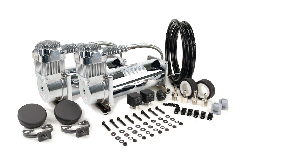 Dual Chrome 450C Value Pack (150 Psi, 450C/2, 110/145 P. Switch, 40 Amp Relay/2)