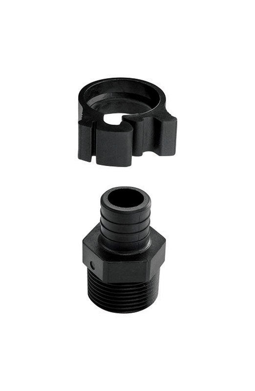 PEX MALE ADPTR 1 inchW/CLAMP (Pack of 1)