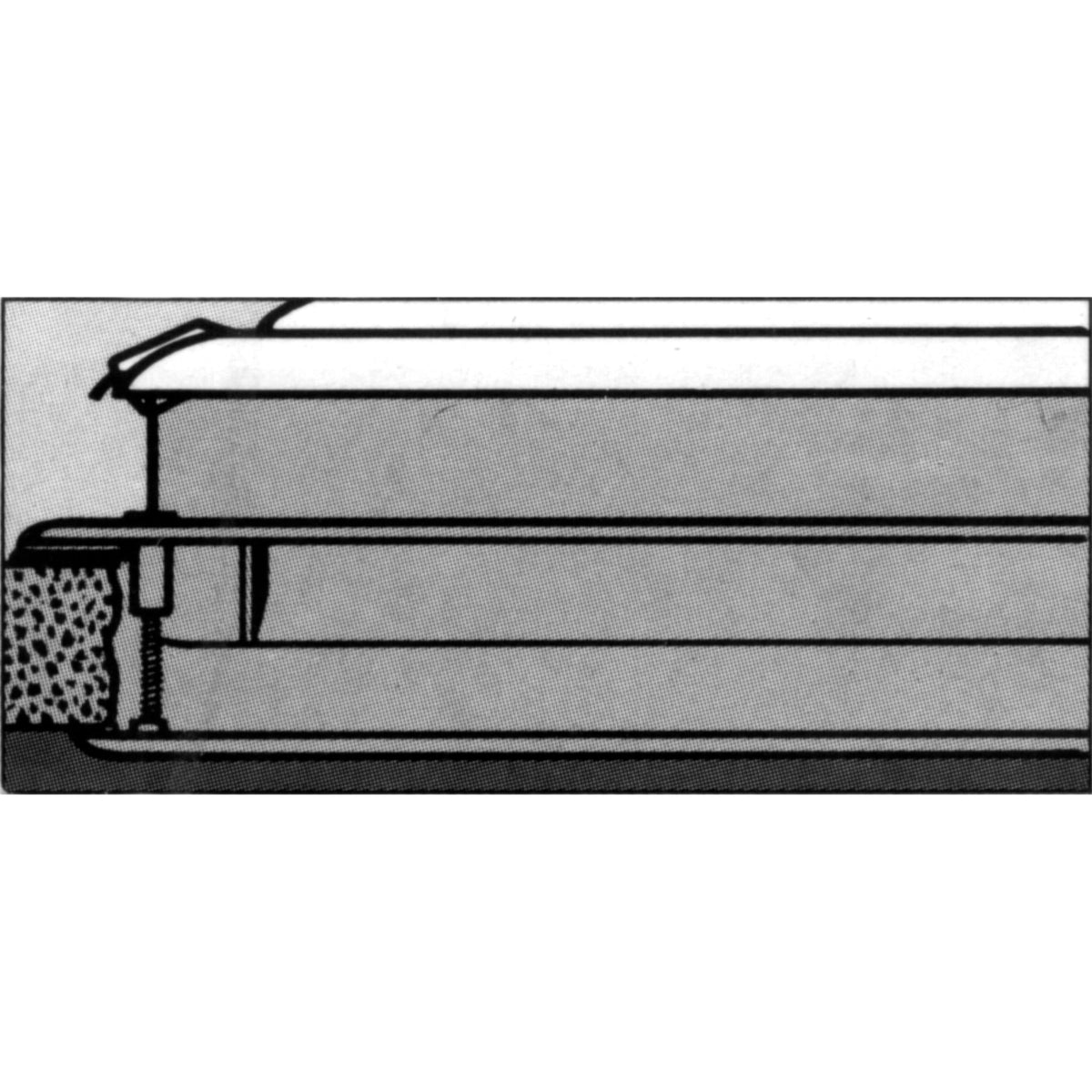 Heng'S V974201-C1G1 Ez-Mount Vent, 14'' X 14'' - Smoke