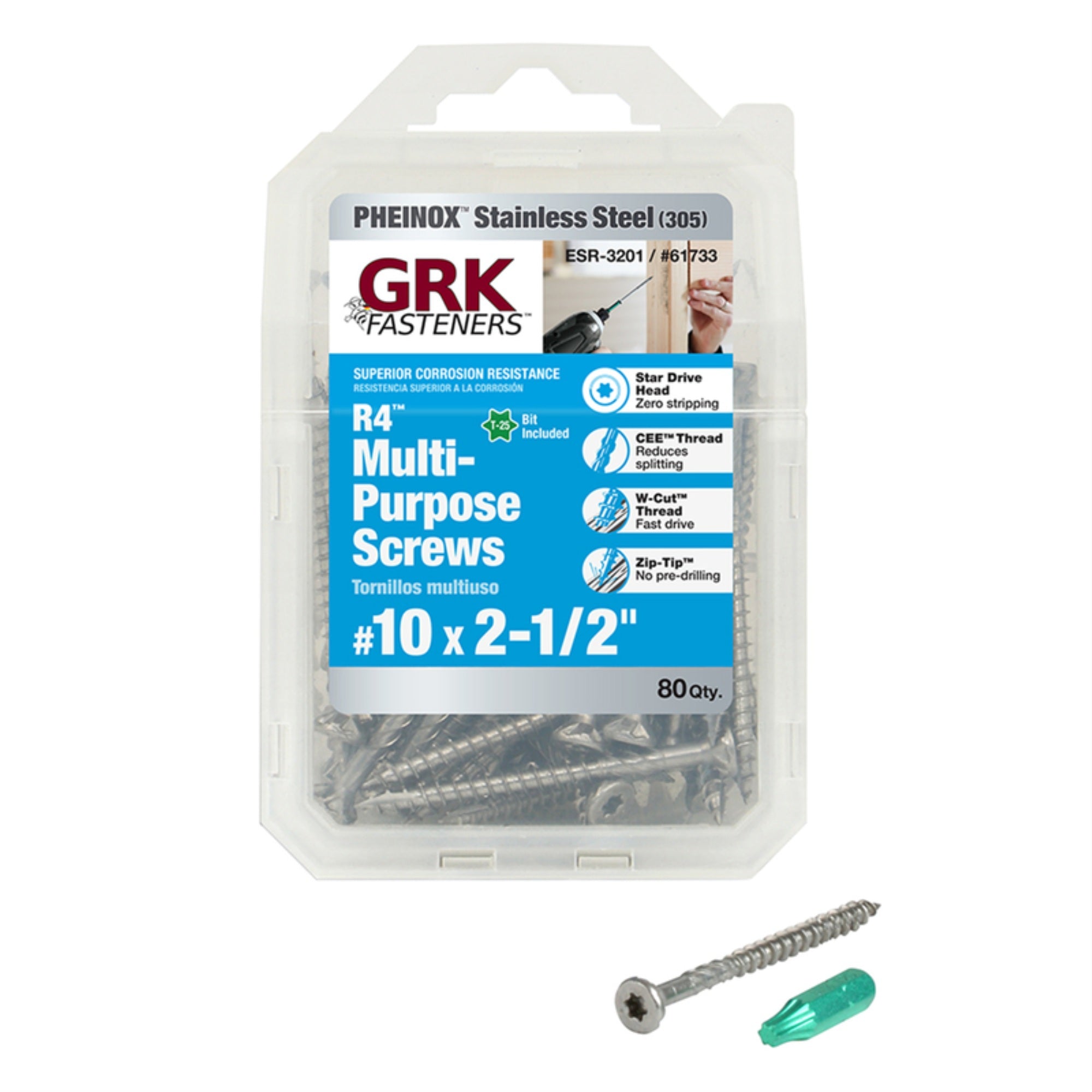 MP SCRW R4 #10X2.5 (Pack of 1)