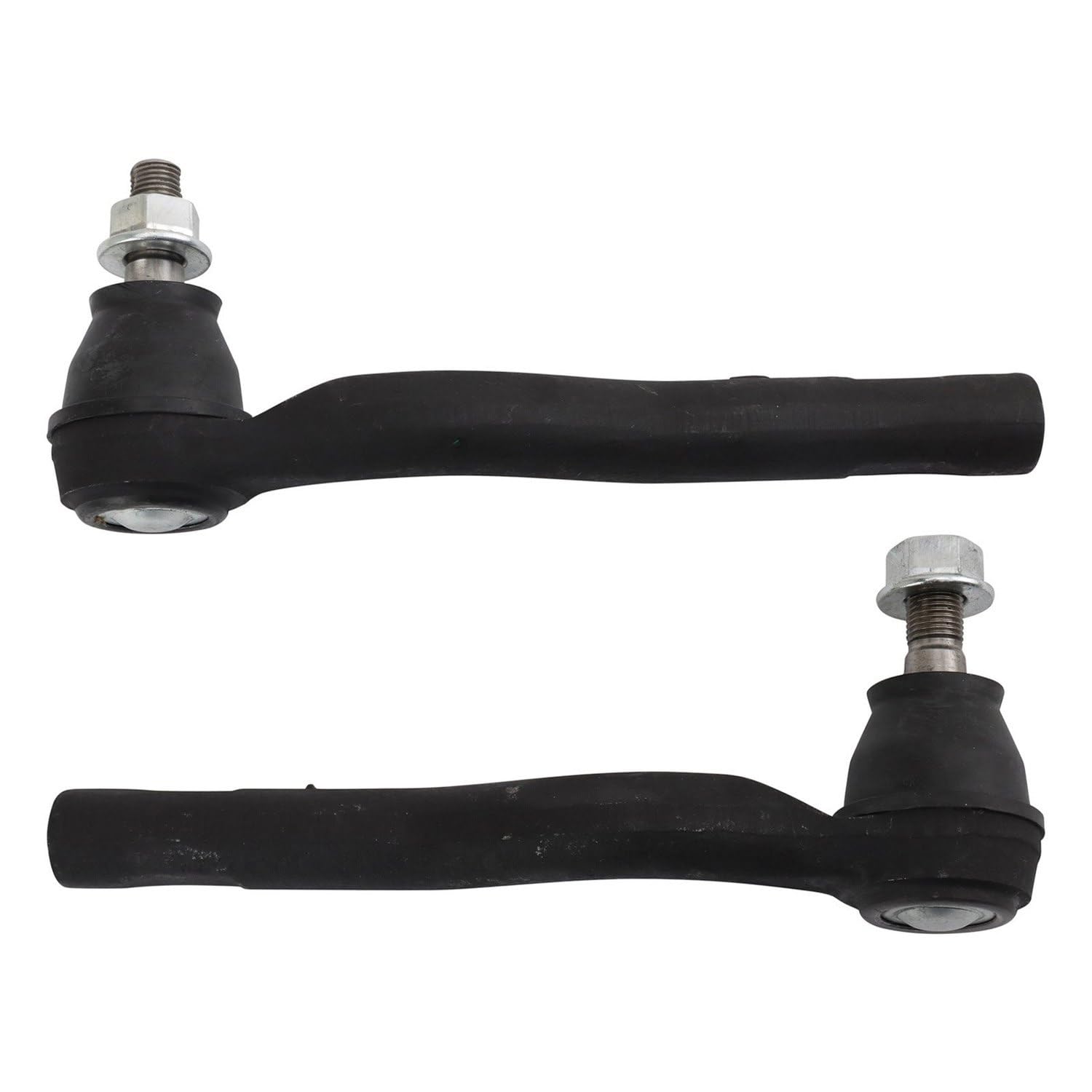 TRQ Front Outer Tie Rod Set Compatible with 16 Scion iA 19-20 Toyota Yaris 17-18 Yaris iA